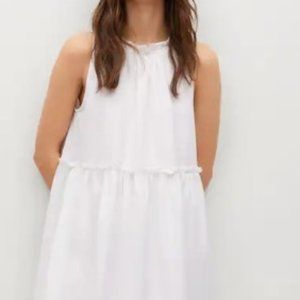 Mango Women's Gathered Details Dress
